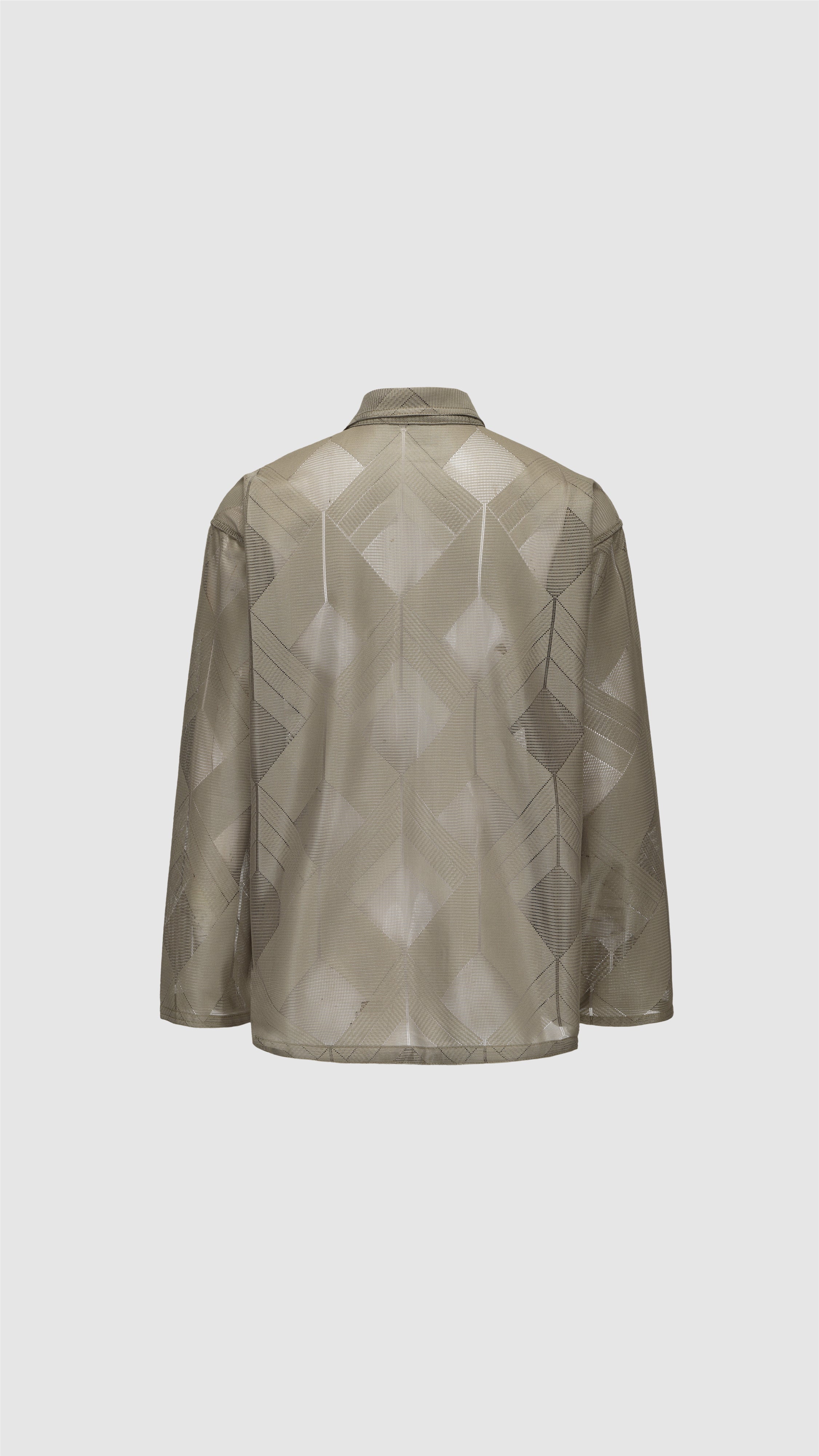 Stylish Polyester Geometric Jacquard Coach Jacket for Men & Women - Lightweight Windbreaker for Outdoor Sports, Casual Wear & Street Fashion