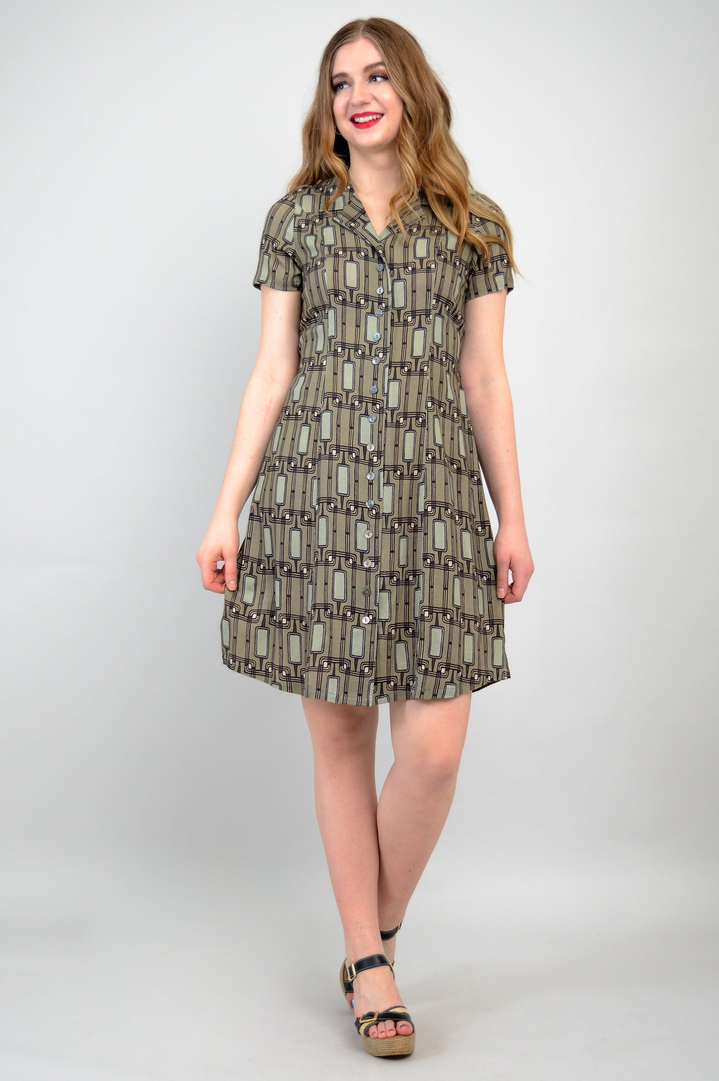 Erica Dress - Voyage Collection | Linen Bamboo Blend | Perfect for Summer Outings & Beach Vacations | Final Sale