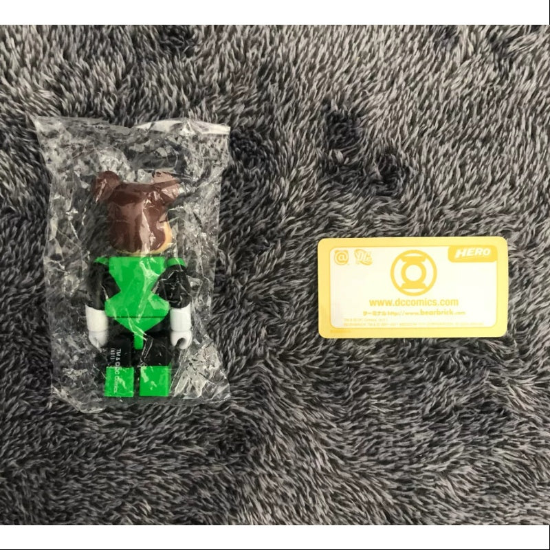 Bearbrick Series 22 HERO GREEN LANTERN 100% Collectible Figure - Limited Edition Vinyl Art Toy for Display & Gifting - Perfect for Superhero Fans & Home Decor