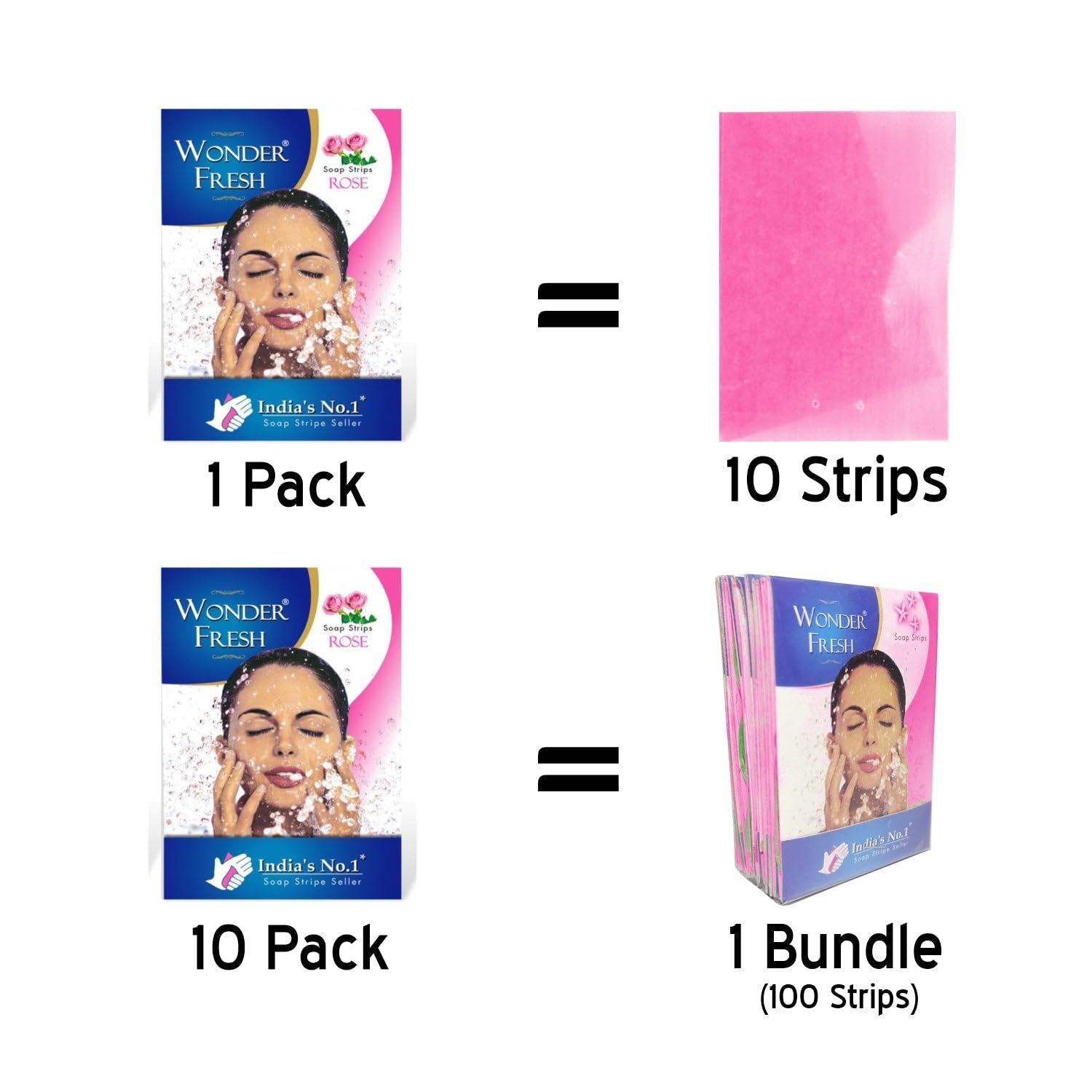 100 Pack Travel-Sized Fresh Paper Soap Strips with Jasmine Scent | Portable Hand Wash for Camping, Hiking & Airplane Travel | Eco-Friendly & TSA Approved