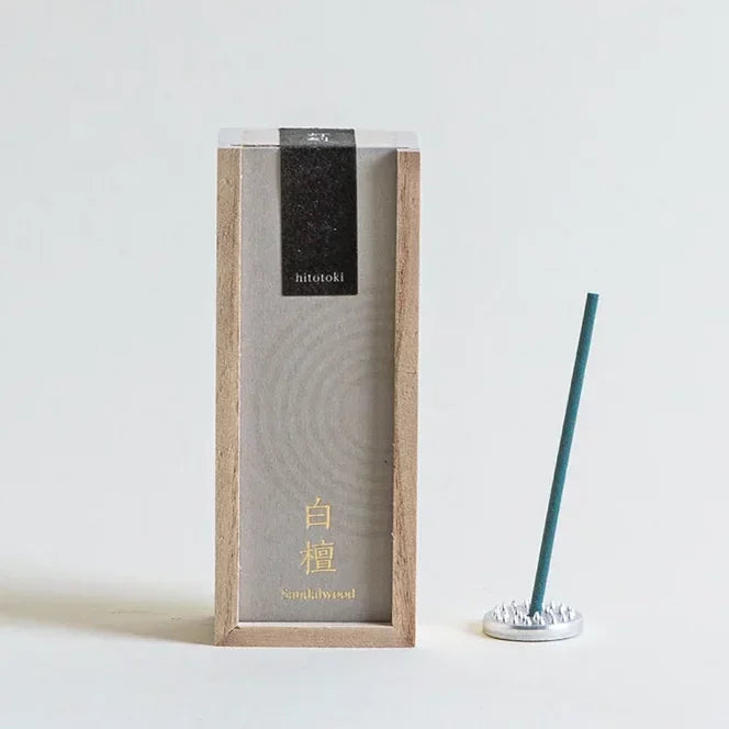 Premium Sandalwood Incense Sticks - 15 Count in Elegant Wooden Box | Natural Aromatherapy for Relaxation, Meditation & Home Fragrance