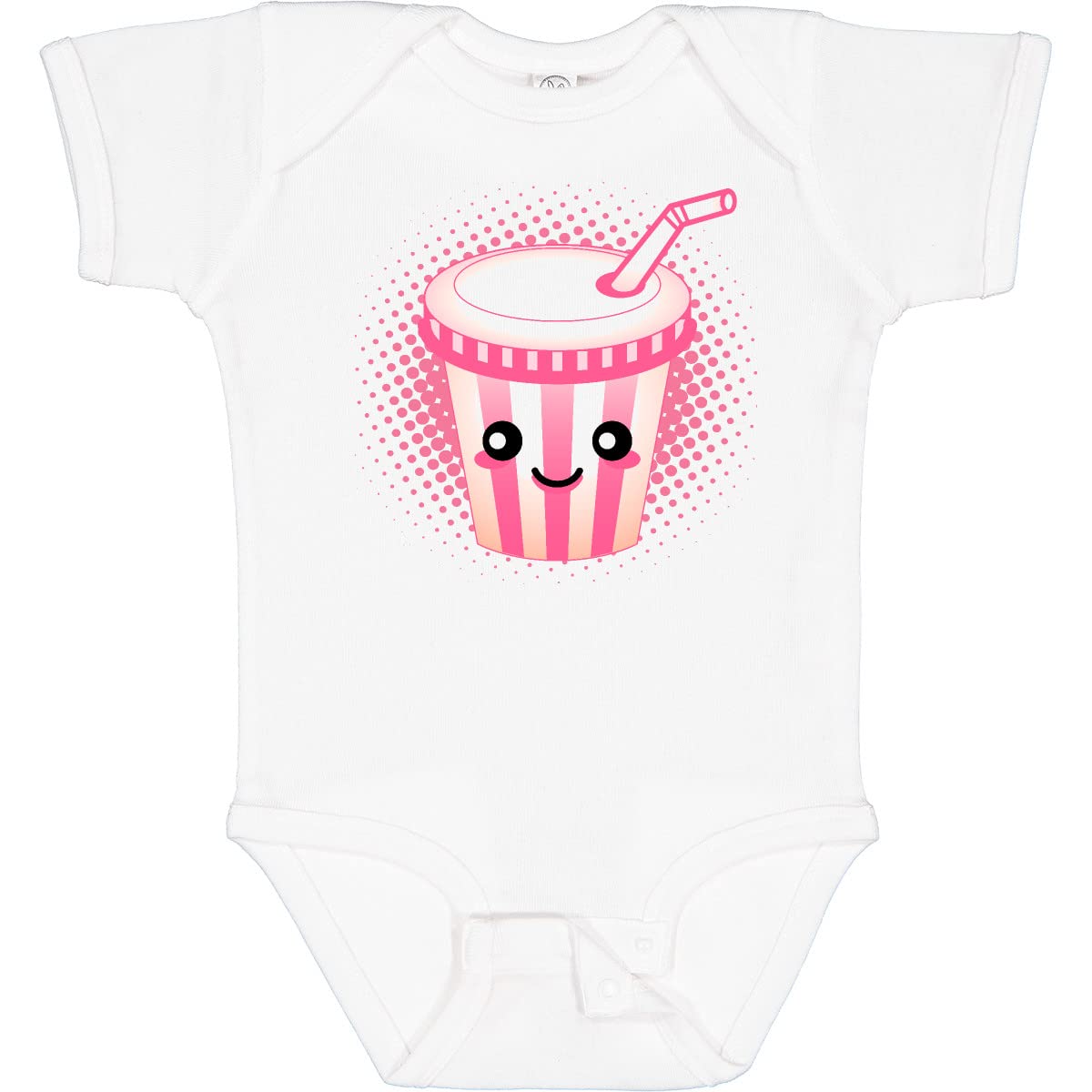 **Inktastic Milkshake Lover or Soda Fan Baby Bodysuit - Cute Unisex Infant Onesie for Milkshake & Soda Fans - Perfect for Birthdays, Baby Showers & Casual Outings**