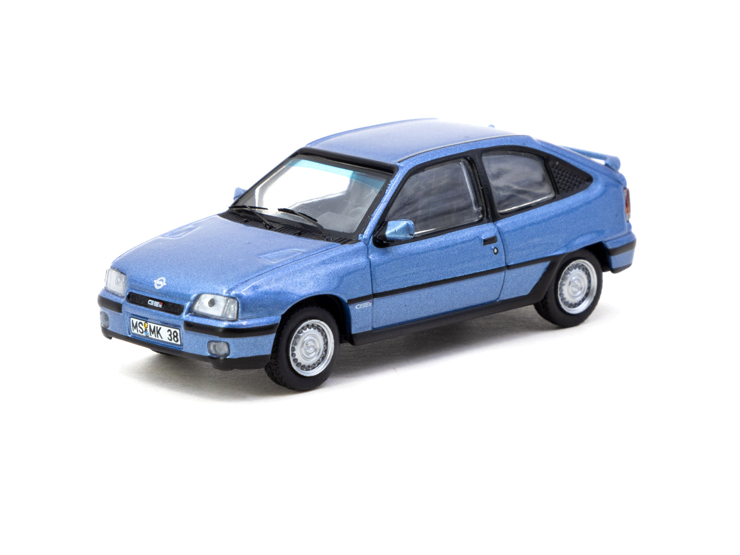 Tarmac Works 1/64 Scale Opel Kadett Gsi Diecast Model Car - Blue Metallic Finish | Collectible Miniature Vehicle for Display & Racing Scenes | Perfect for Diecast Collectors & Car Enthusiasts