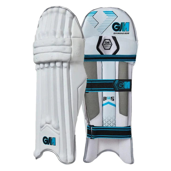 GM Diamond 808 Adult Cricket Batting Pads - Premium Protective Gear for Cricket Players | Perfect for Practice & Matches | Left/Right Hand Options Available