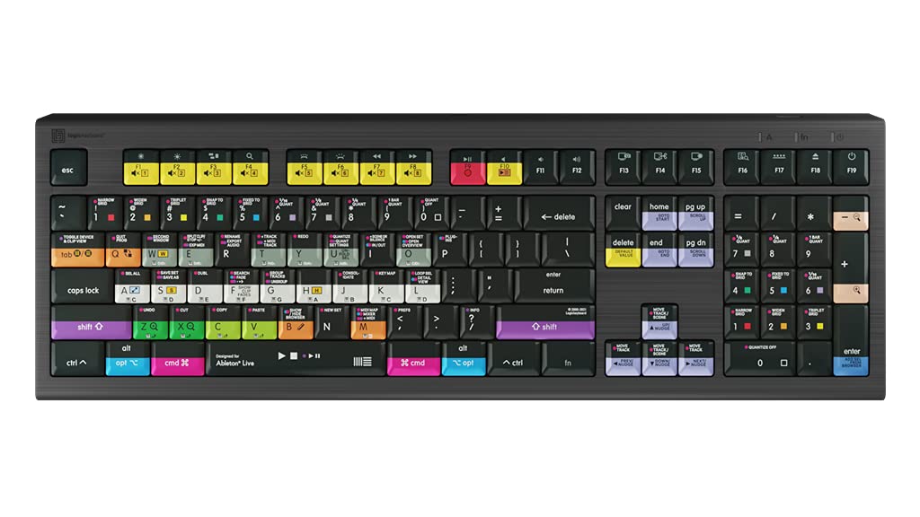 Logitech ASTRA2 Backlit Keyboard for Ableton Live - Mac Compatible | Professional Music Production Keyboard with LED Backlighting | Perfect for Studio Recording & Live Performances