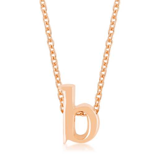 Rose Gold Initial 