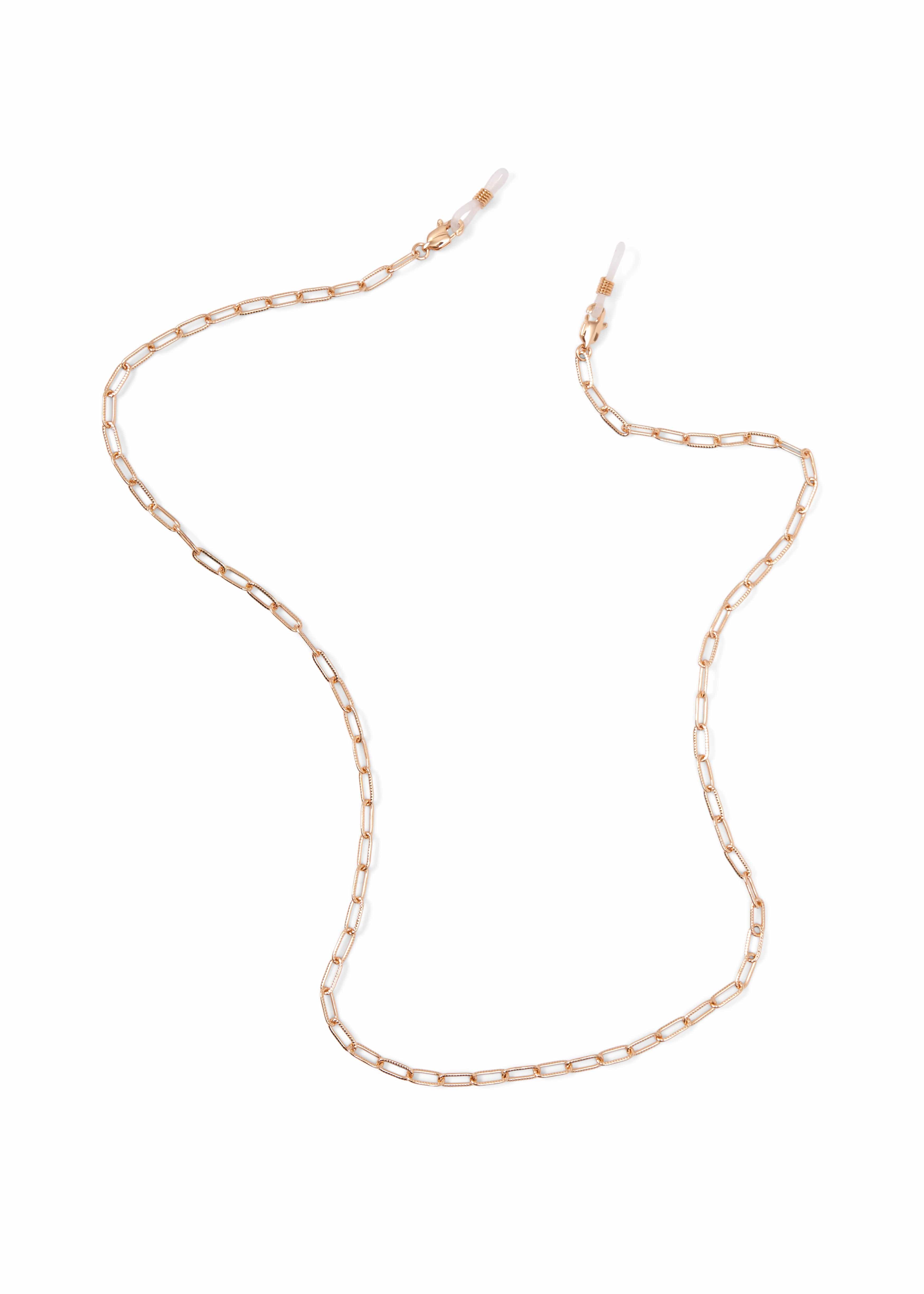 Rose Gold Big Link Chain - Stylish Jewelry for Women, Fashion Necklace for Layering & Everyday Wear