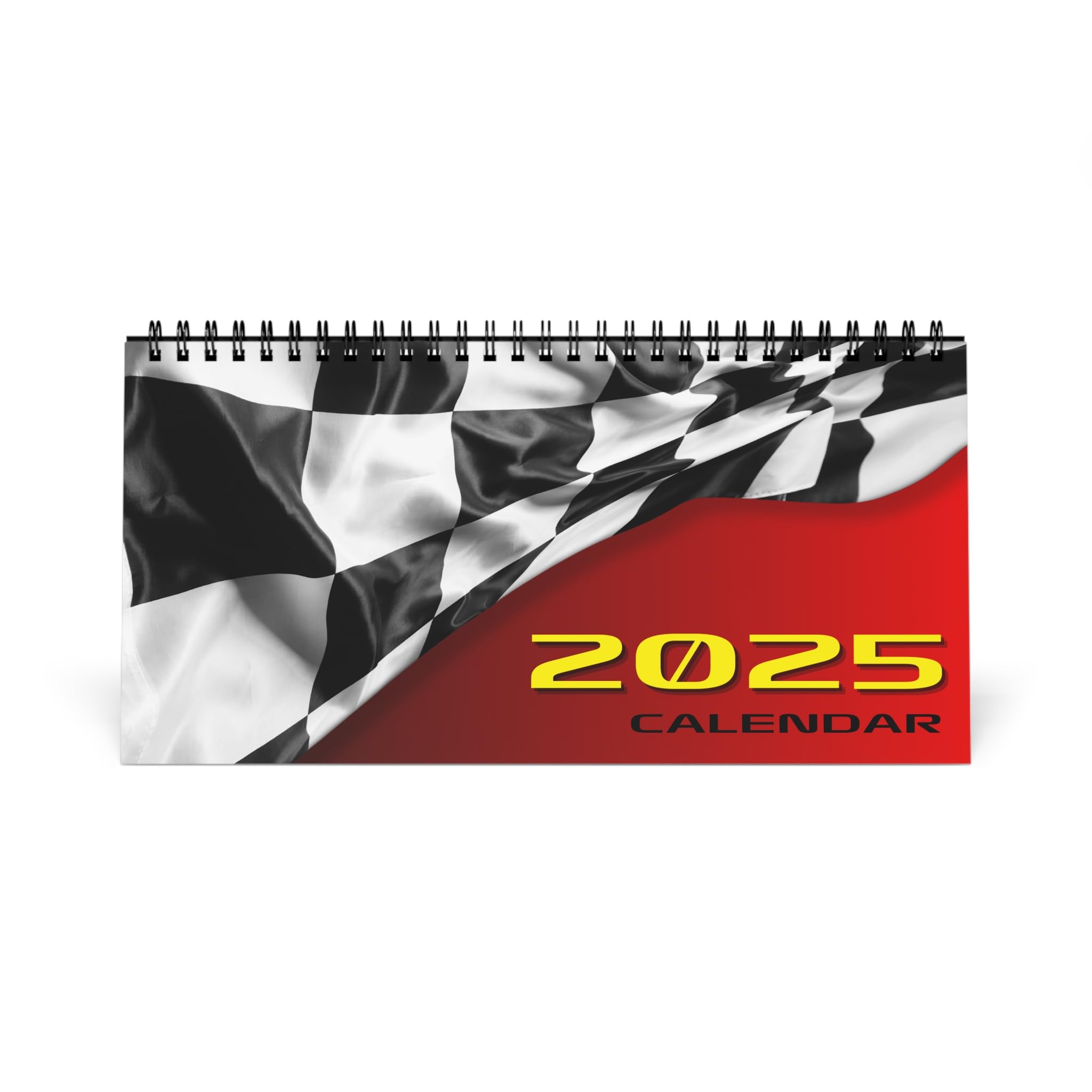 2025 Formula Racing Wall Calendar - Ferrari Themed Gift for Formula 1 Fans | Perfect for Office, Home Decor & Motorsport Enthusiasts