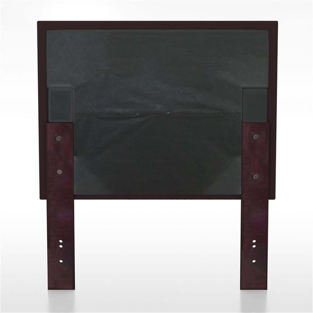 Fiorella Contemporary Square Tufted Fabric Twin Headboard - Purple Upholstered Bed Frame for Bedroom & Guest Room | Modern Bedroom Decor & Space-Saving Solution