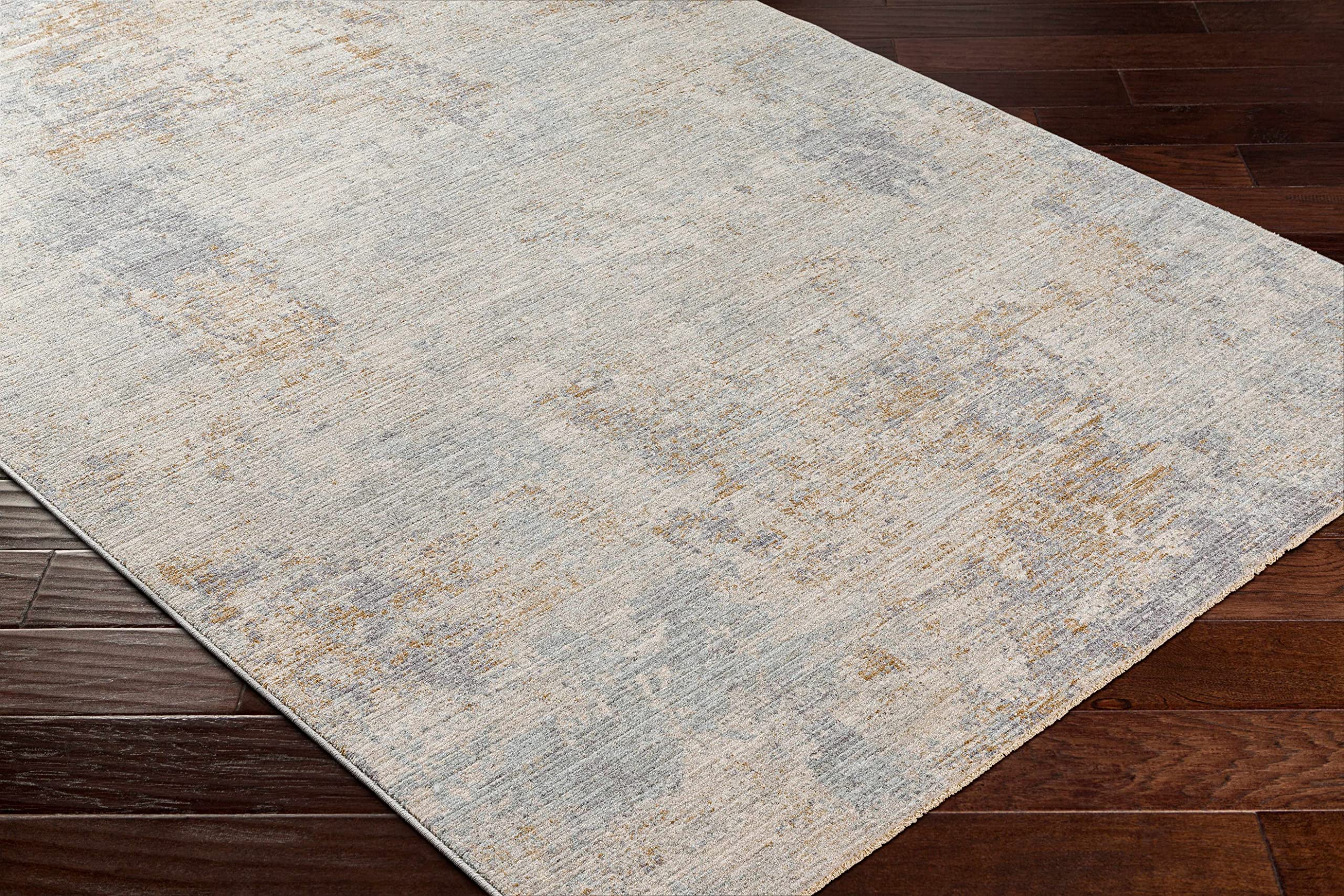 Hauteloom Deka Soft Modern Round Area Rug for Living Room and Bedroom - 5'3