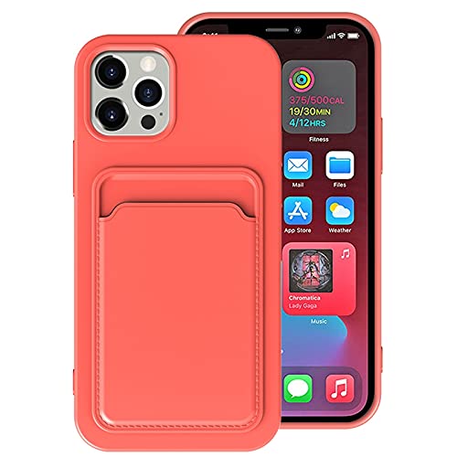 Shockproof iPhone 13 Pro Max Case with TPU & Flannel Lining - Card Slots & Drop Protection | Perfect for Outdoor Activities, Travel & Daily Use