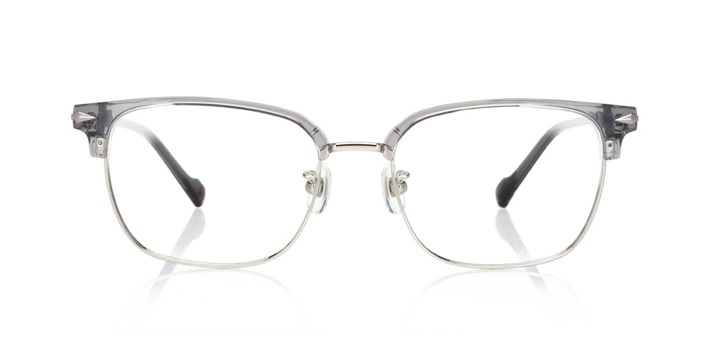 JINS x NARUTO KAKASHI Model Gray Glasses - Anime Inspired Eyewear for Naruto Fans | Perfect for Cosplay, Collecting & Daily Wear