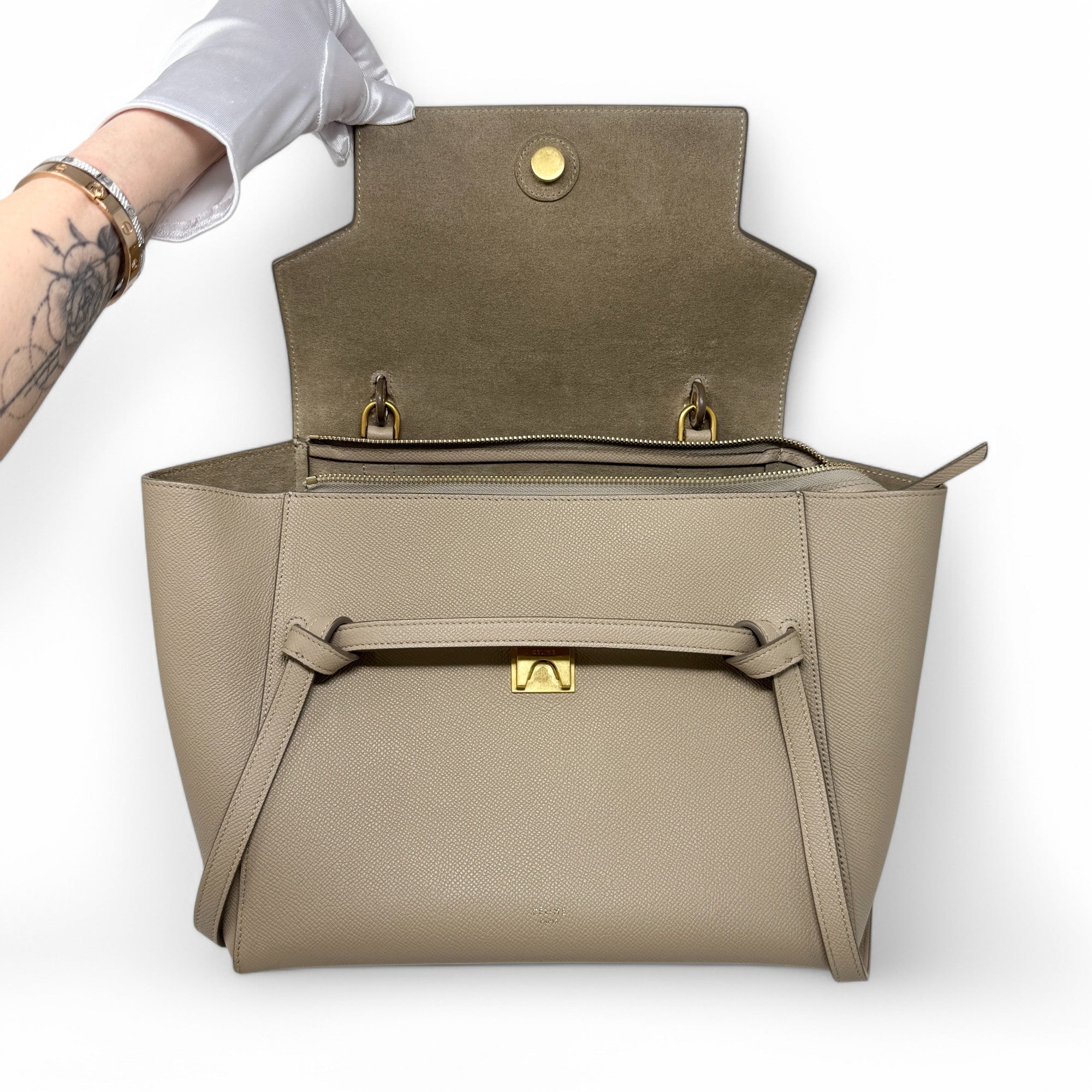 Celine Mini Belt Bag in Ivory - Stylish Crossbody Purse for Women | Perfect for Everyday Use, Travel & Date Nights