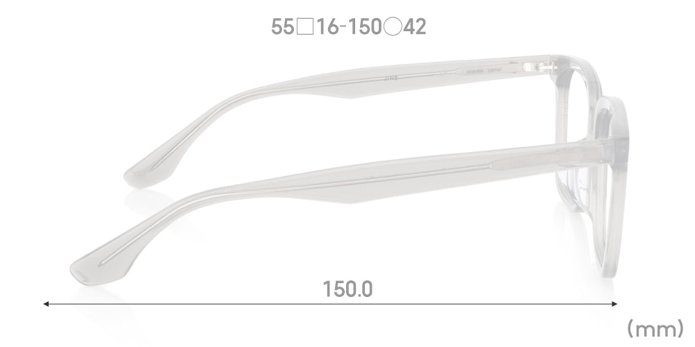 JINS x NARUTO Itachi Uchiha Eyeglasses Frame - Gray Anime Cosplay Accessory for Naruto Fans | Perfect for Halloween Costumes, Anime Conventions & Daily Wear