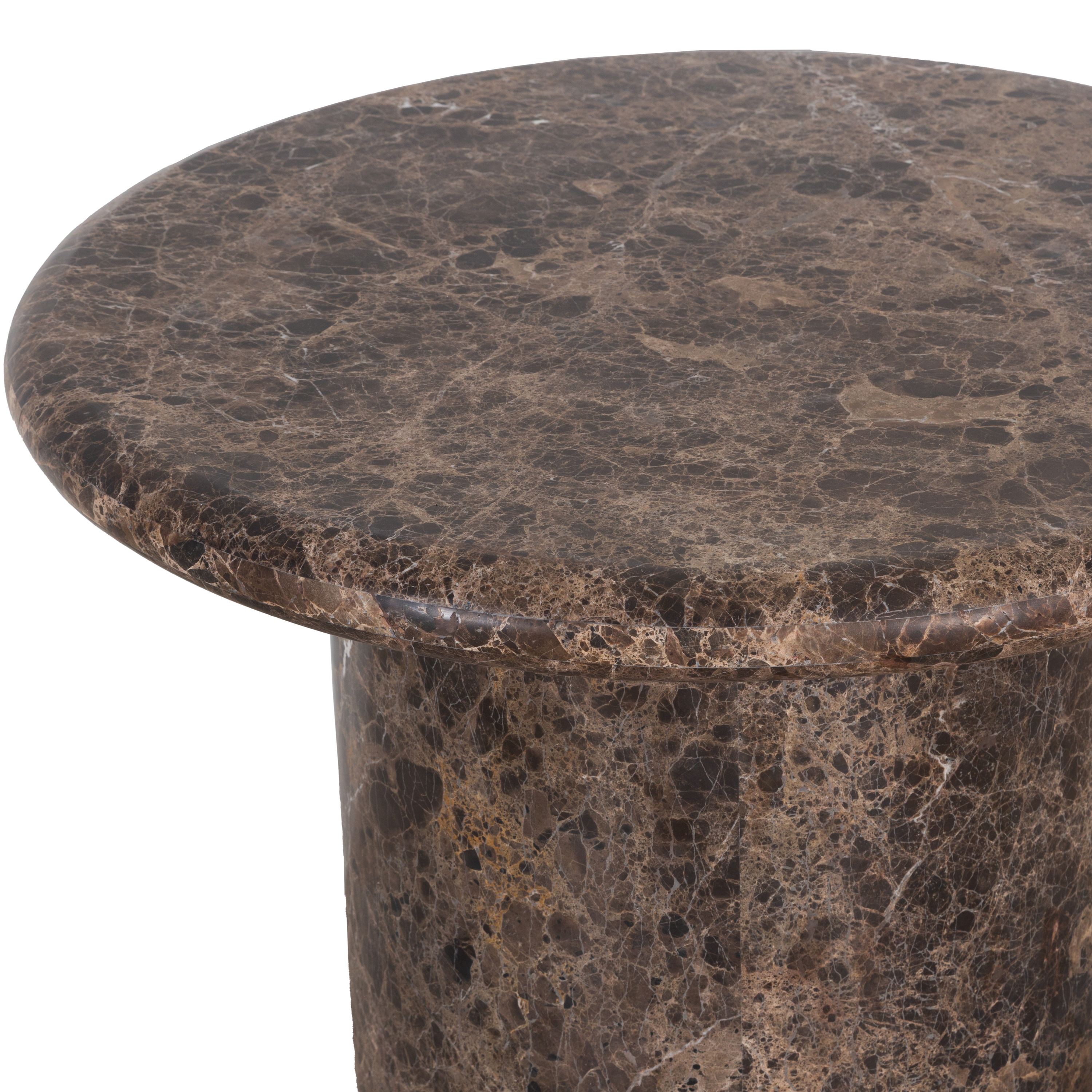 Aldo Side Table - Modern End Table with Storage Shelf, Small Nightstand for Bedroom, Living Room, or Office - Perfect for Holding Lamps, Books, and Decor (Model 123585110000)