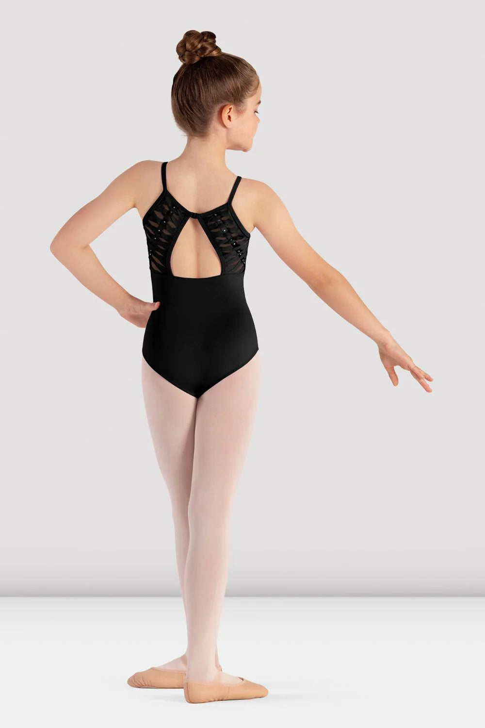 Bloch Olivea Open Back Leotard for Girls - Ballet Dance Leotard with Comfortable Fit - Perfect for Ballet Class, Recital & Dance Practice