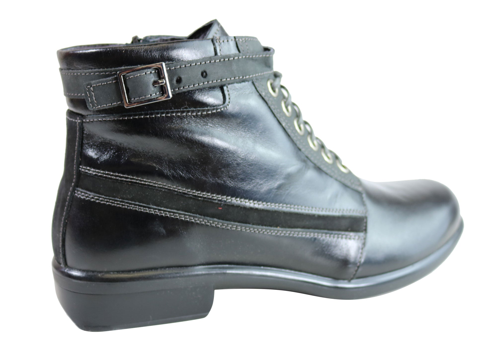 Naot Kona Women's Leather Comfortable Supportive Lace-Up Ankle Boots - Perfect for Walking, Travel & Everyday Wear