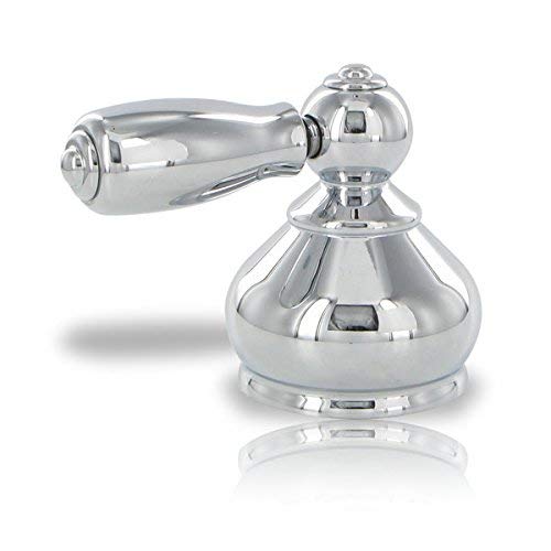 Symmons SRT-4770 Allura 2-Handle Deck Mount Roman Tub Faucet in Polished Chrome - Luxury Bathroom Fixture for Spa & Soaking Tubs