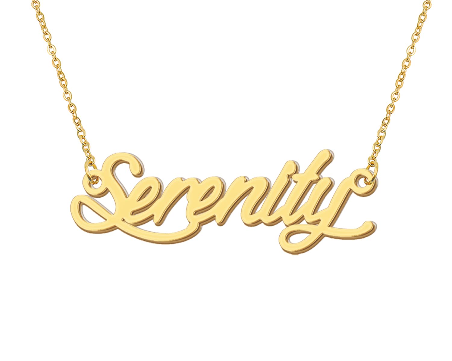 Personalized Name Necklace - Custom Any Name Jewelry for Women, New Moms & Bridesmaids | Unique Gift for Birthday, Anniversary & Special Occasions | Perfect for Everyday Wear & Formal Events