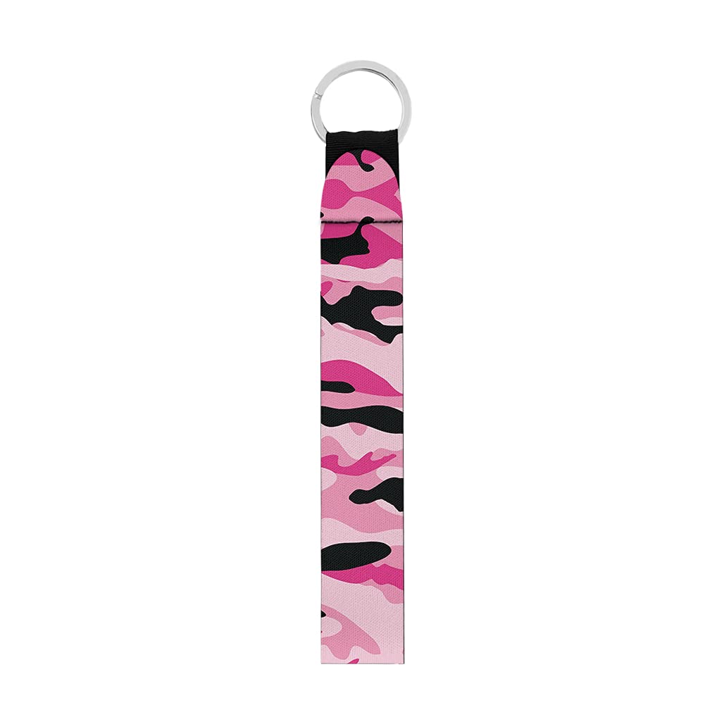 Stylish Short Keychain Holder for Women - Fashionable Wristlet Keychain Accessory | Perfect for Keys, ID Cards & Small Essentials | Great for Everyday Use, Travel & Gifts