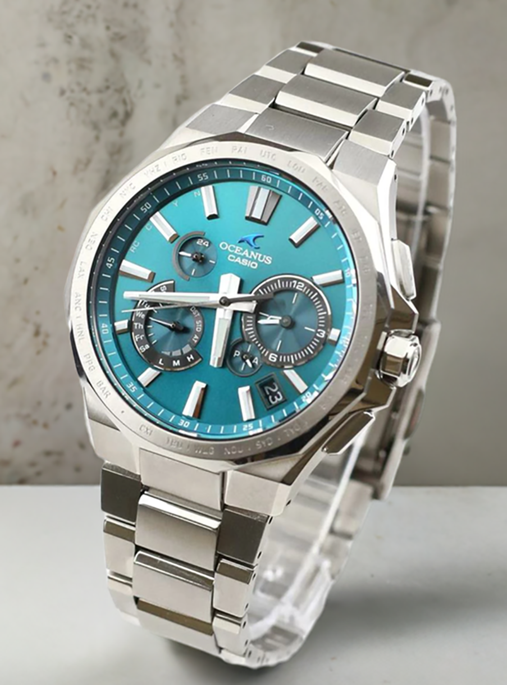 CASIO Oceanus Classic Line 20th Anniversary Limited Edition Watch OCW-T6000SG-2AJR - Japanese Made JDM - Luxury Dive Watch for Men, Perfect for Diving, Swimming & Formal Occasions