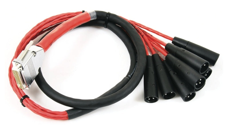 Avid DigiSnake 4' Digital Snake Cable - 4 Connection Options (XLR, TRS, RCA, MIDI) for Professional Audio Recording & Live Sound Setup
