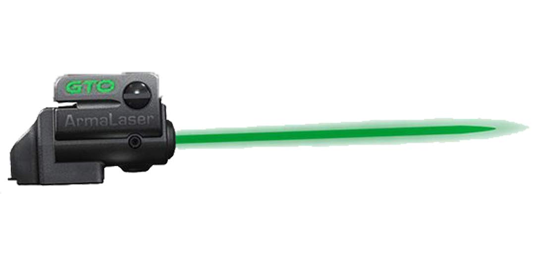 ArmaLaser GTO & FLX32 Green Laser Sight with GripTouch Switch for SIG P250 Sub Compact - Perfect for Tactical Shooting, Home Defense & Concealed Carry
