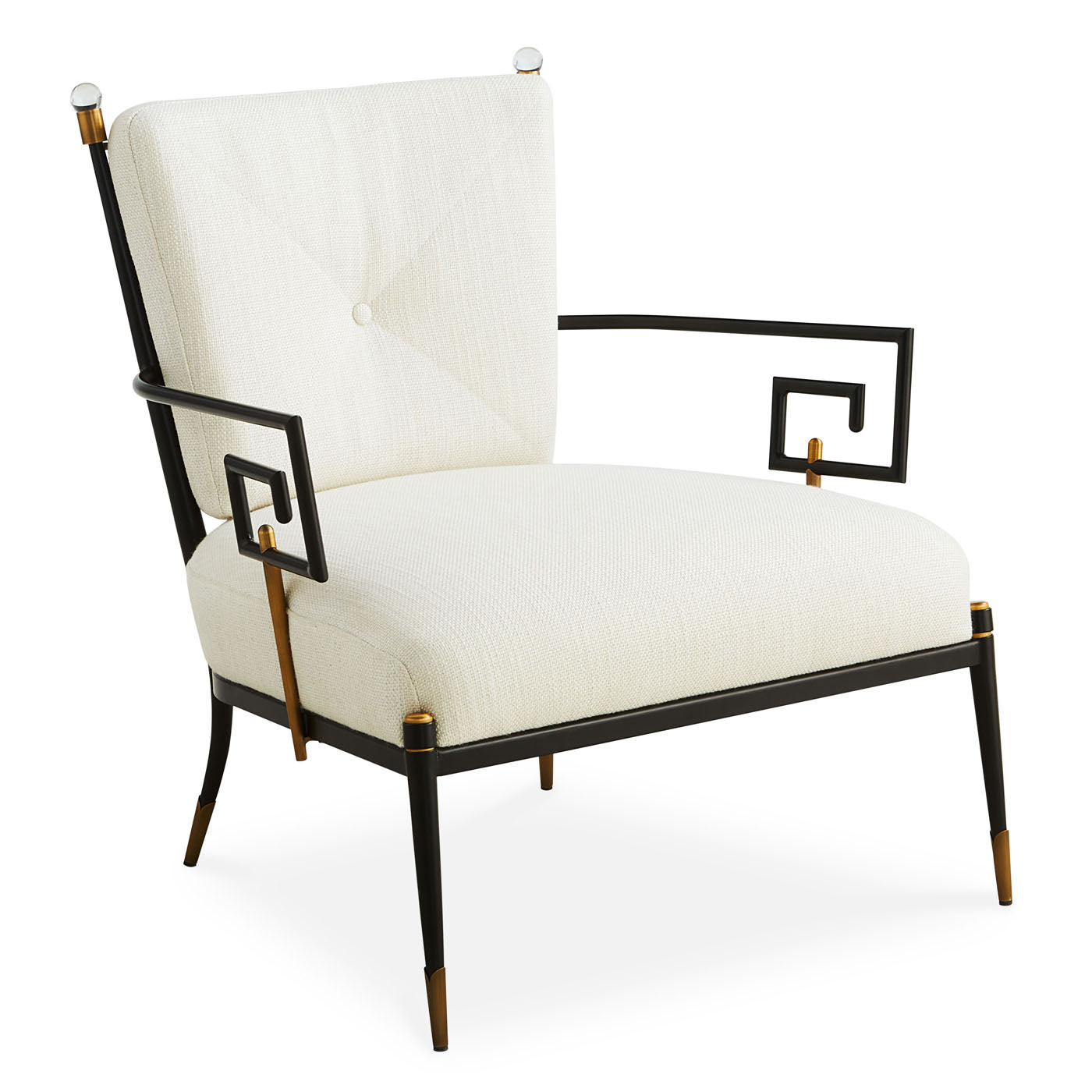 Modern Accent Chair for Living Room - Stylish Upholstered Lounge Chair with Wooden Legs - Perfect for Home, Office, or Reading Nook