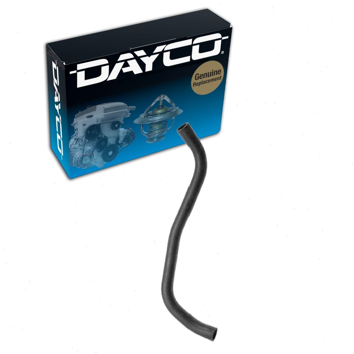 Dayco 71033 Upper Radiator Hose - High-Quality Replacement for Car Cooling System | Perfect for Chevy, Ford, Dodge & More | Ideal for Engine Overheating Prevention & Maintenance