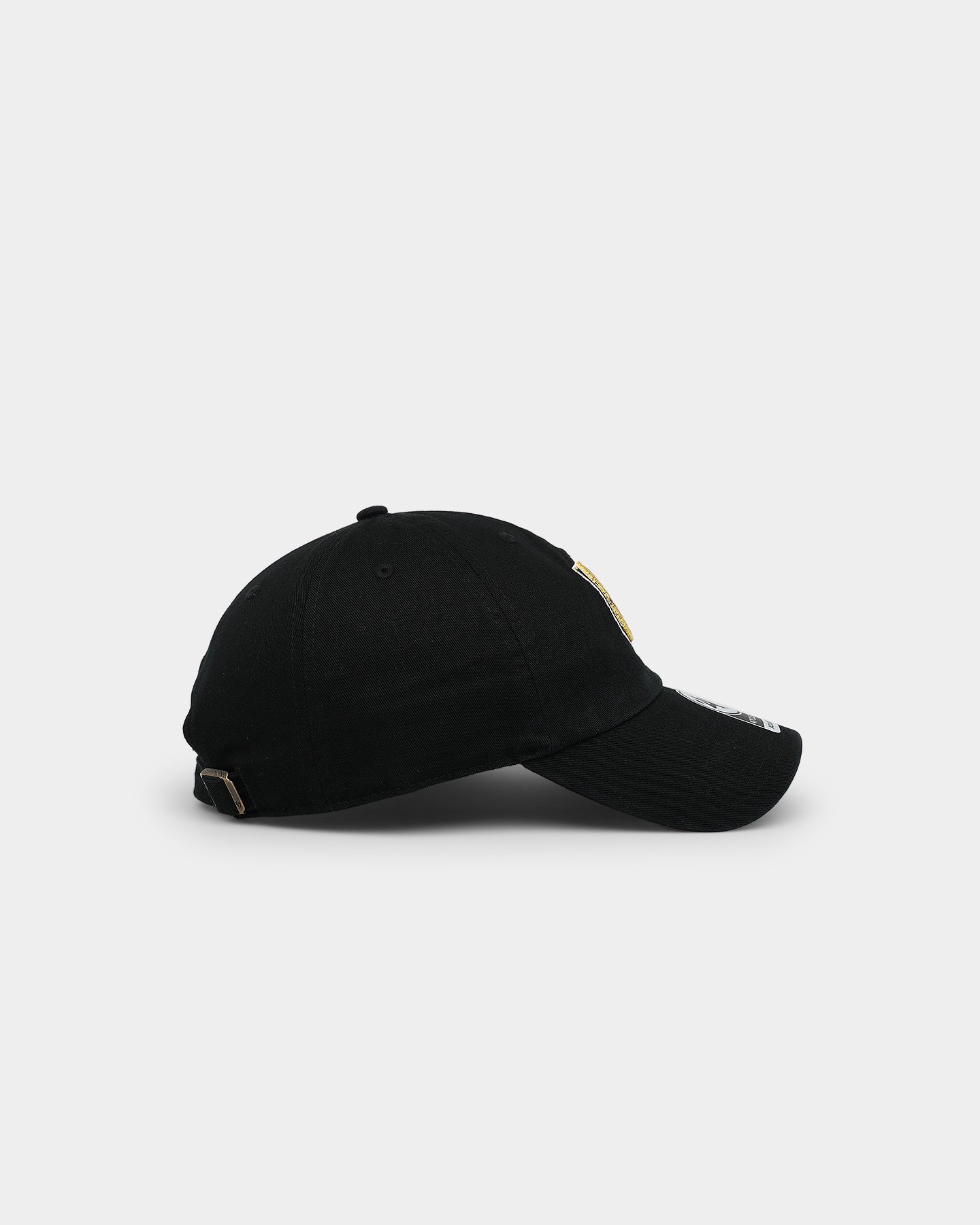 47 Brand Kids' Las Vegas Golden Knights Adjustable Strapback Hat - Black NHL Hockey Cap for Boys & Girls - Perfect for Game Day, School, and Outdoor Activities