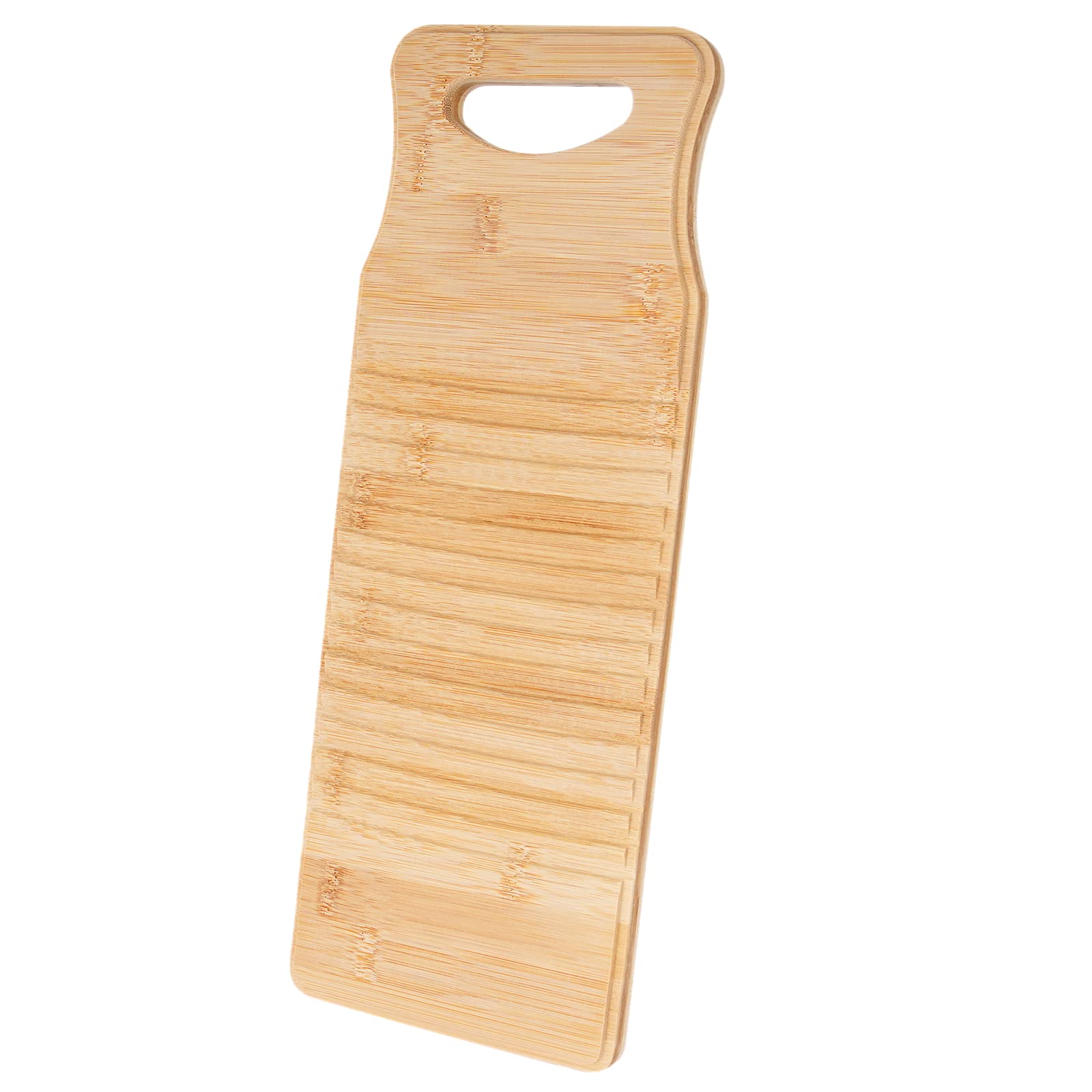 Vintage Wooden Washboard for Hand Washing Clothes - 15.7 x 5.9 x 0.7 Inch Anti-Slip Laundry Cleaning Board with Ergonomic Design - Perfect for Delicate Fabrics, Camping, Off-Grid Living & Eco-Friendly Laundry (40 x 15 x 1.8 cm)