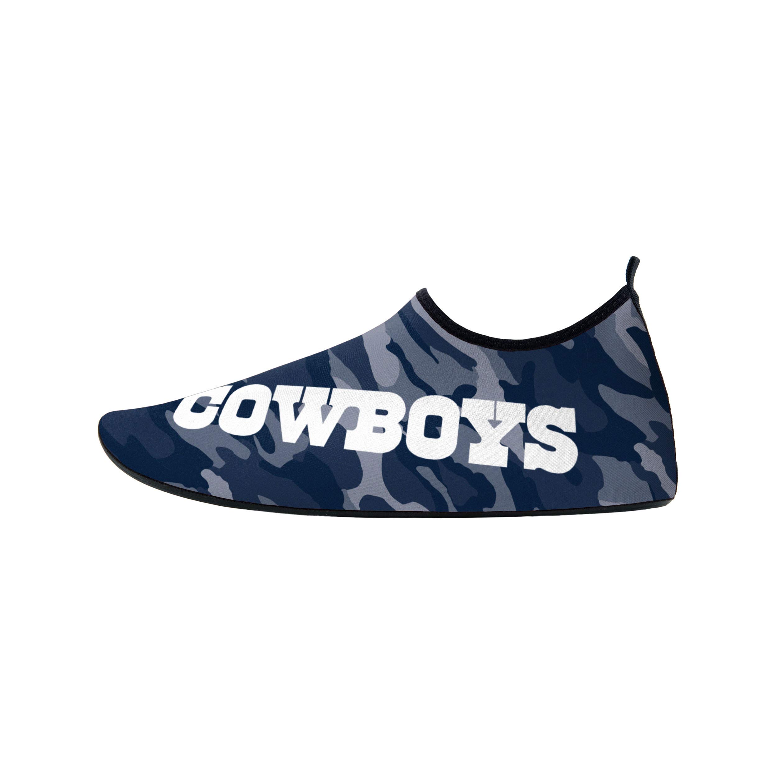 FOCO Men's NCAA & NFL Team Camo Water Shoes - Quick-Dry Aqua Socks for Beach, Pool & Water Sports | Lightweight & Comfortable for Swimming, Kayaking & Outdoor Activities