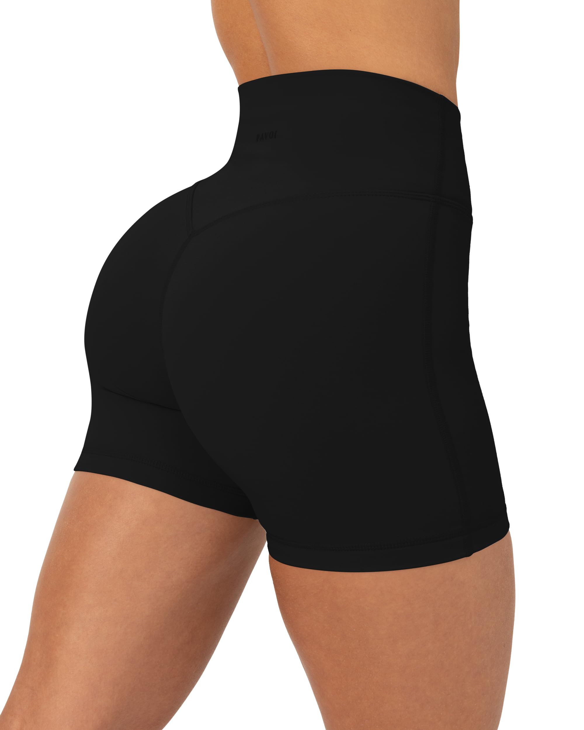 Buttery Soft High Waisted Yoga Shorts for Women - 4