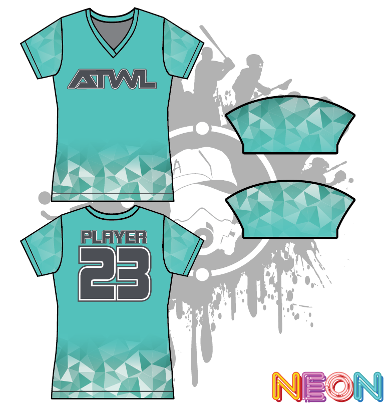 Diamond Cut Women's Full Dye Jersey - Soft & Stylish Baseball Shirt for Women - Perfect for Sports, Casual Wear & Team Uniforms