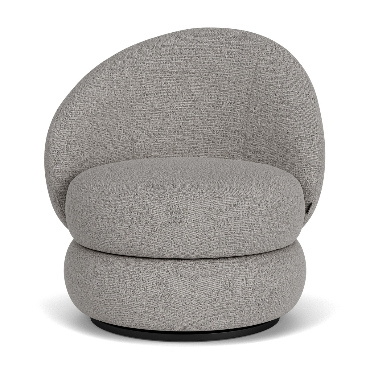 Alma Boucle Swivel Armchair - Modern Velvet Upholstered Accent Chair with 360° Rotation for Living Room, Bedroom & Office Decor