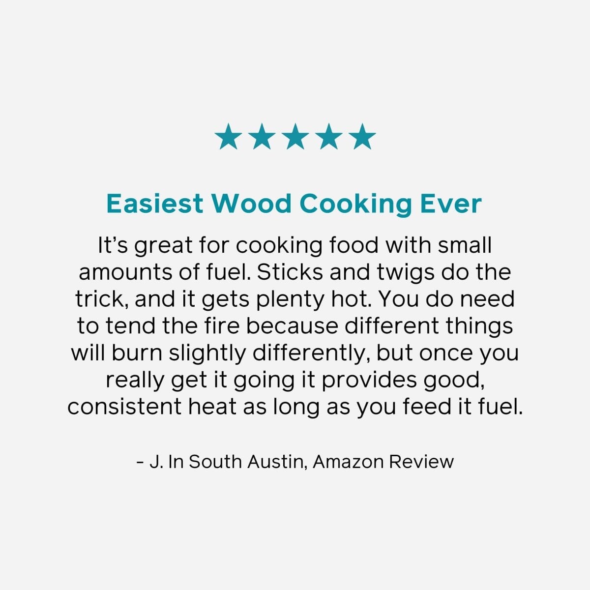 EcoZoom Dura Camping Stove - Portable Outdoor Wood Burning Stove for Backpacking, Hiking & Emergency Preparedness