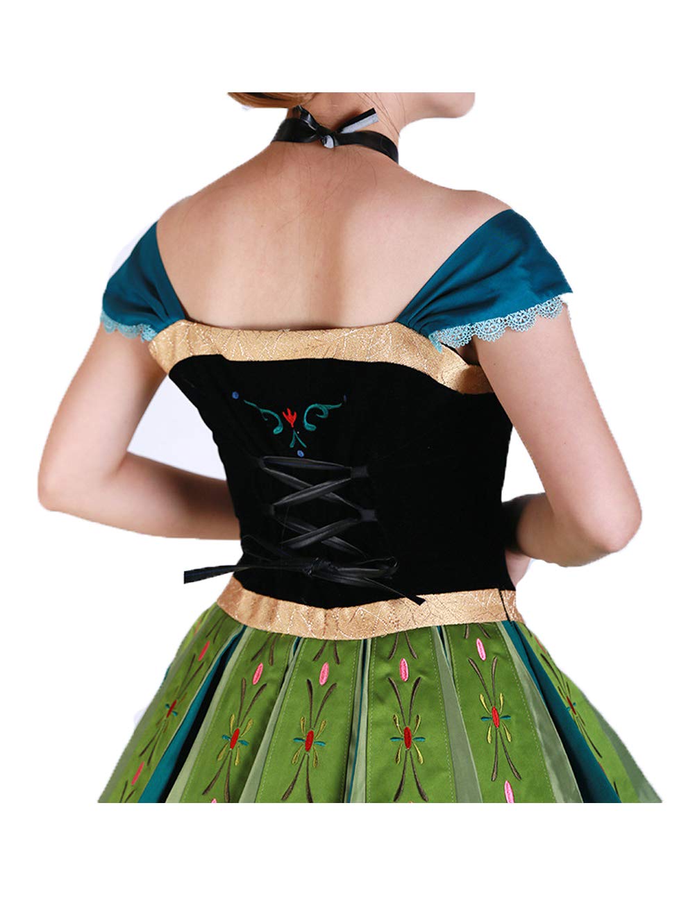 Ainiel Women's Princess Costume for Halloween, Cosplay, Dress Up & Role Play - Elegant Party Outfit for Adults & Teens