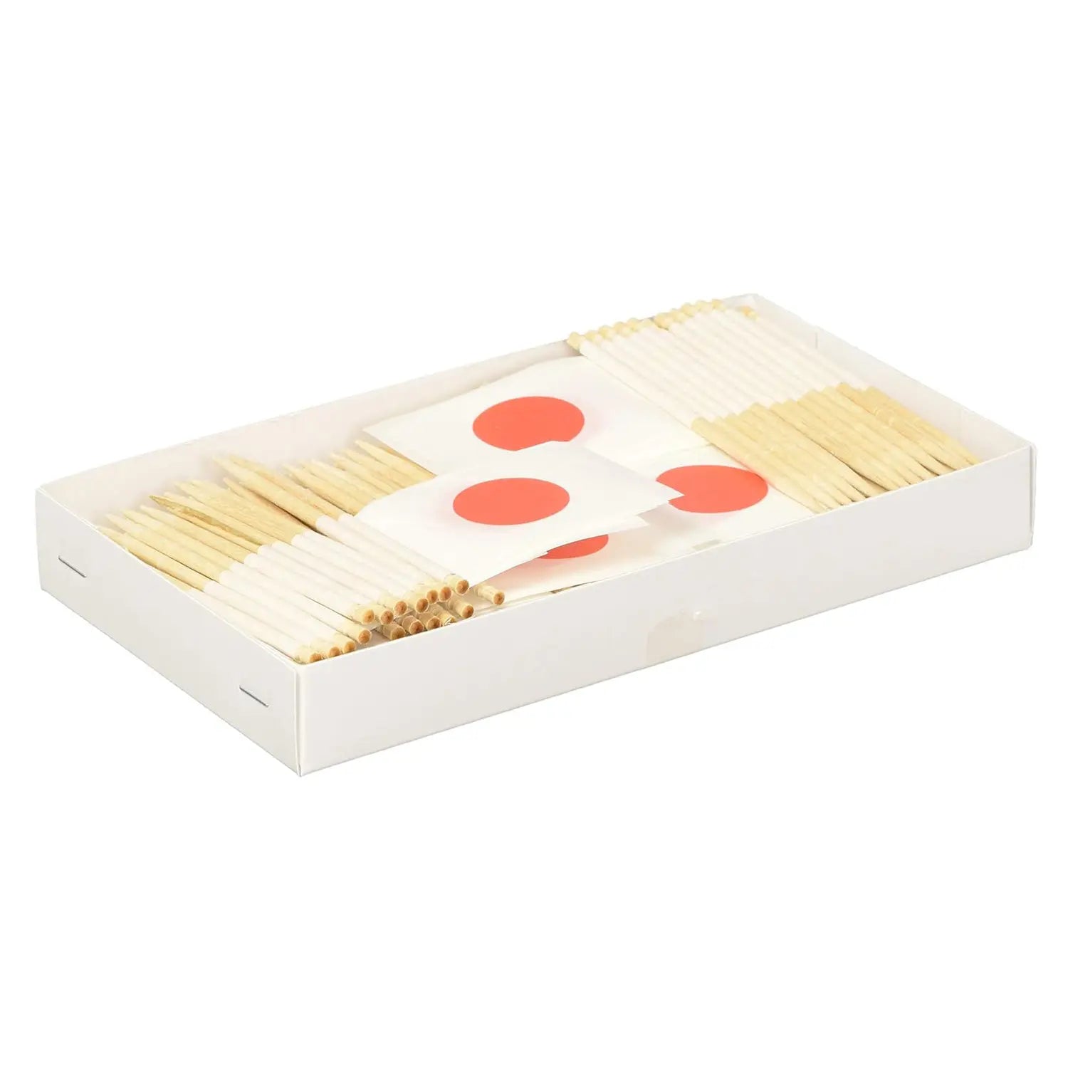 Daikoku Japanese Flag Food Picks - 200 pcs Party Decorations for Sushi, Appetizers & Desserts - Bento, Picnic & Party Supplies