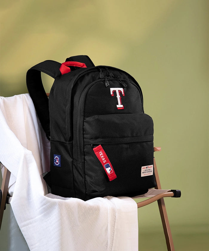 MLB Texas Rangers Laptop Backpack 15.6 Inch - Official Licensed College School Bag for Men & Women - Perfect for Work, Travel & Gym
