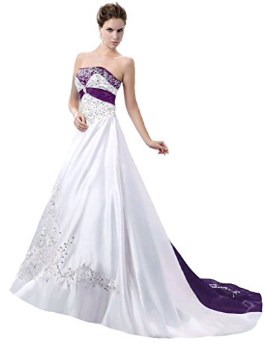 White & Purple