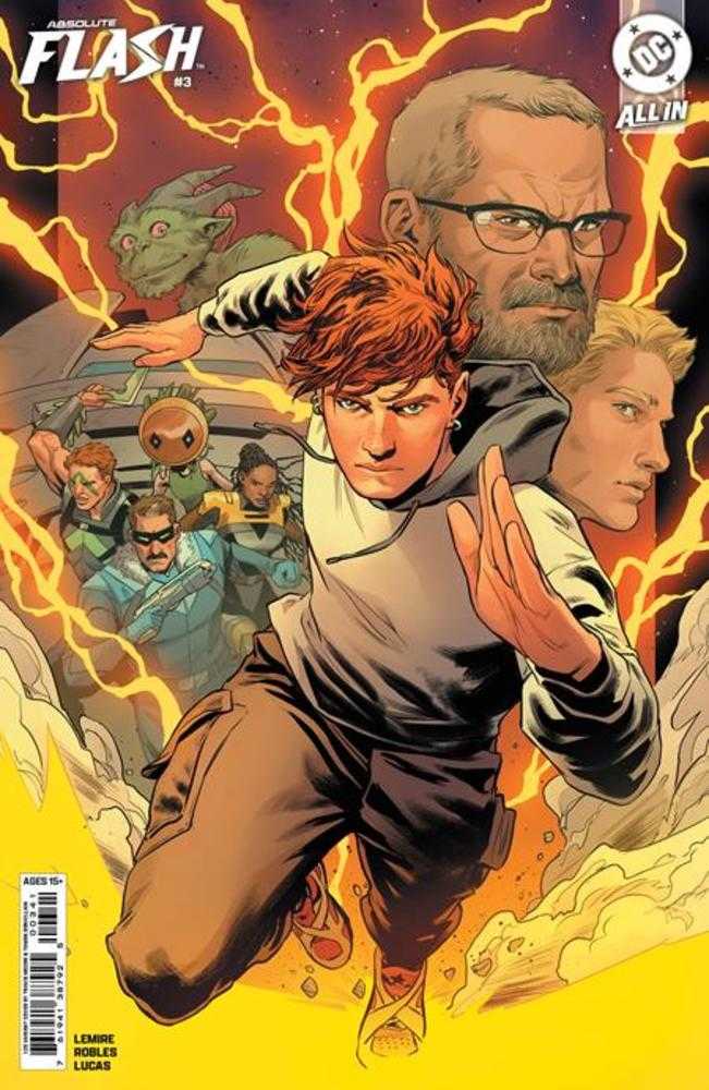 Absolute Flash #3 Cover D 1 in 25 Travis Moore Variant - Premium Card Stock Comic Book for Collectors & DC Fans - Perfect for Display, Gifts & Comic Book Collections