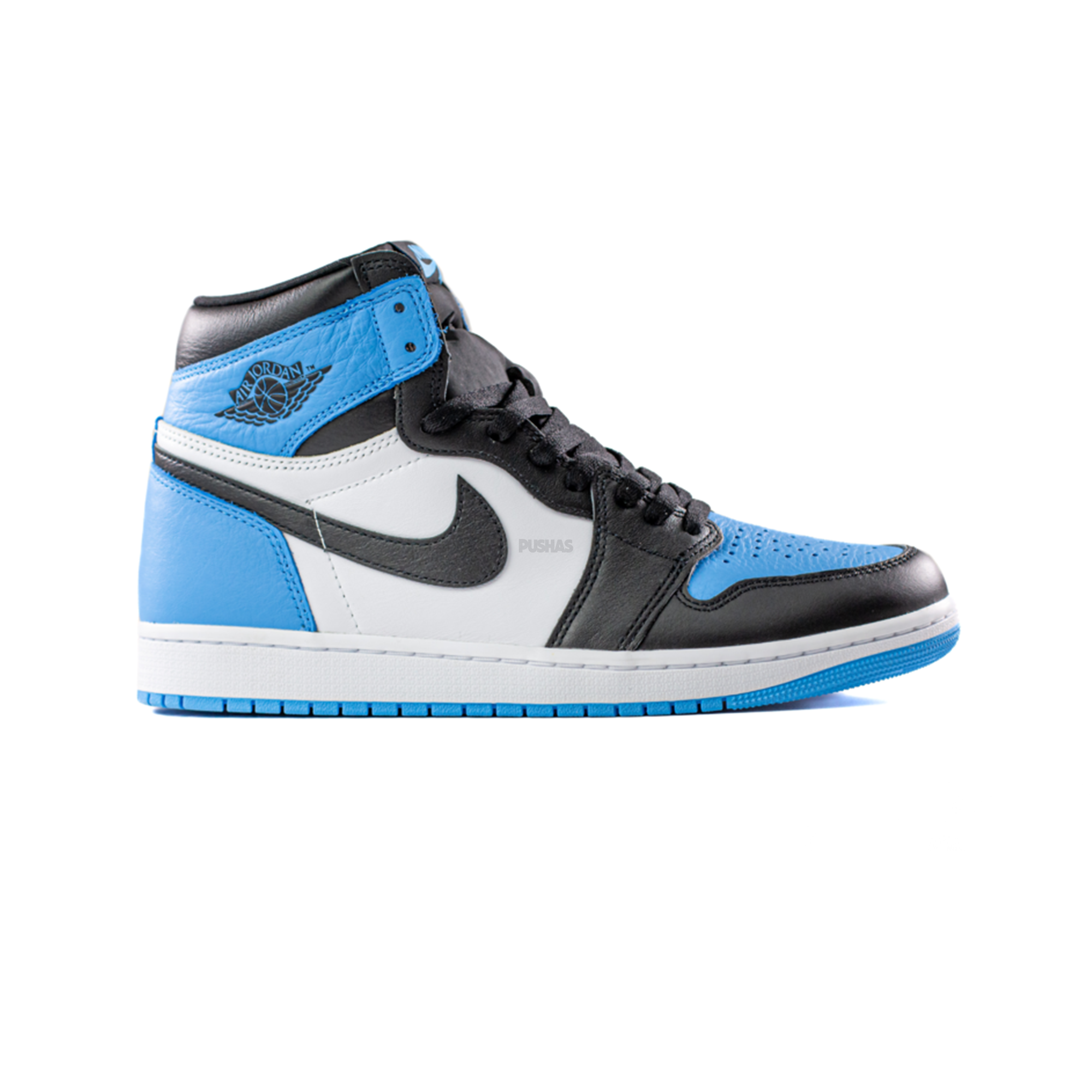 Air Jordan 1 Retro High OG 'UNC Toe' Men's Basketball Shoes 2023 - Classic Blue & White Colorway for Sneaker Collectors & Streetwear Fashion