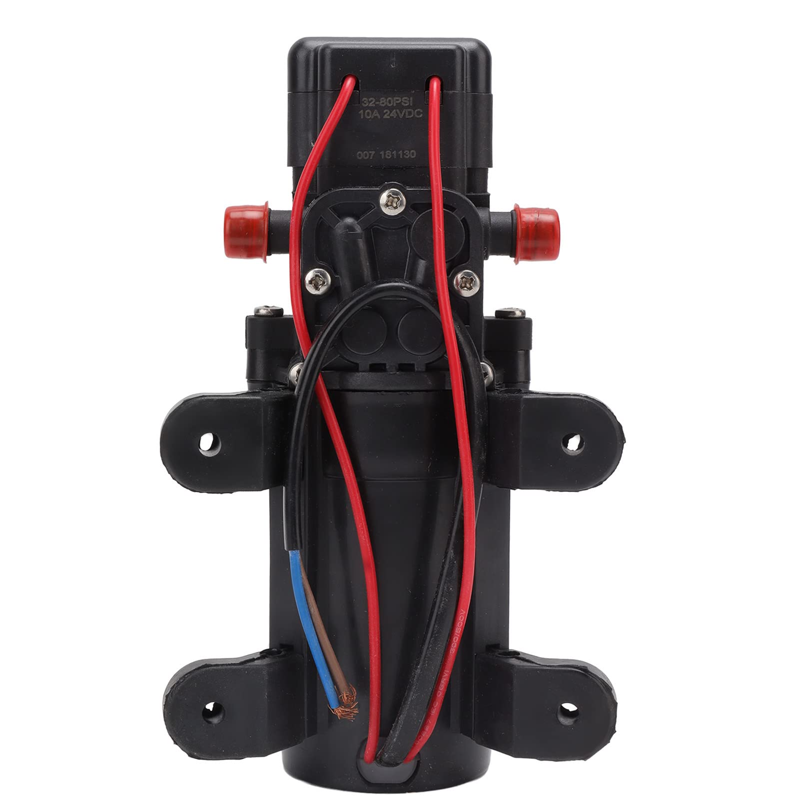 12V 24V DC Diaphragm Water Pump - High Pressure Self-Priming Water Pump for Car Wash, RV, Marine, Irrigation & Automotive Supplies (RL-2401 24V) | Perfect for Off-Grid Camping, Boat Water Systems & Mobile Cleaning Solutions