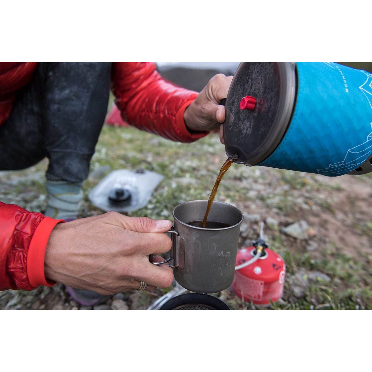 MSR WindBurner Duo Accessory Pot - Lightweight Camping Cookware for Backpacking & Outdoor Adventures (Closeout Sale) - Perfect for Hiking, Camping & Emergency Preparedness