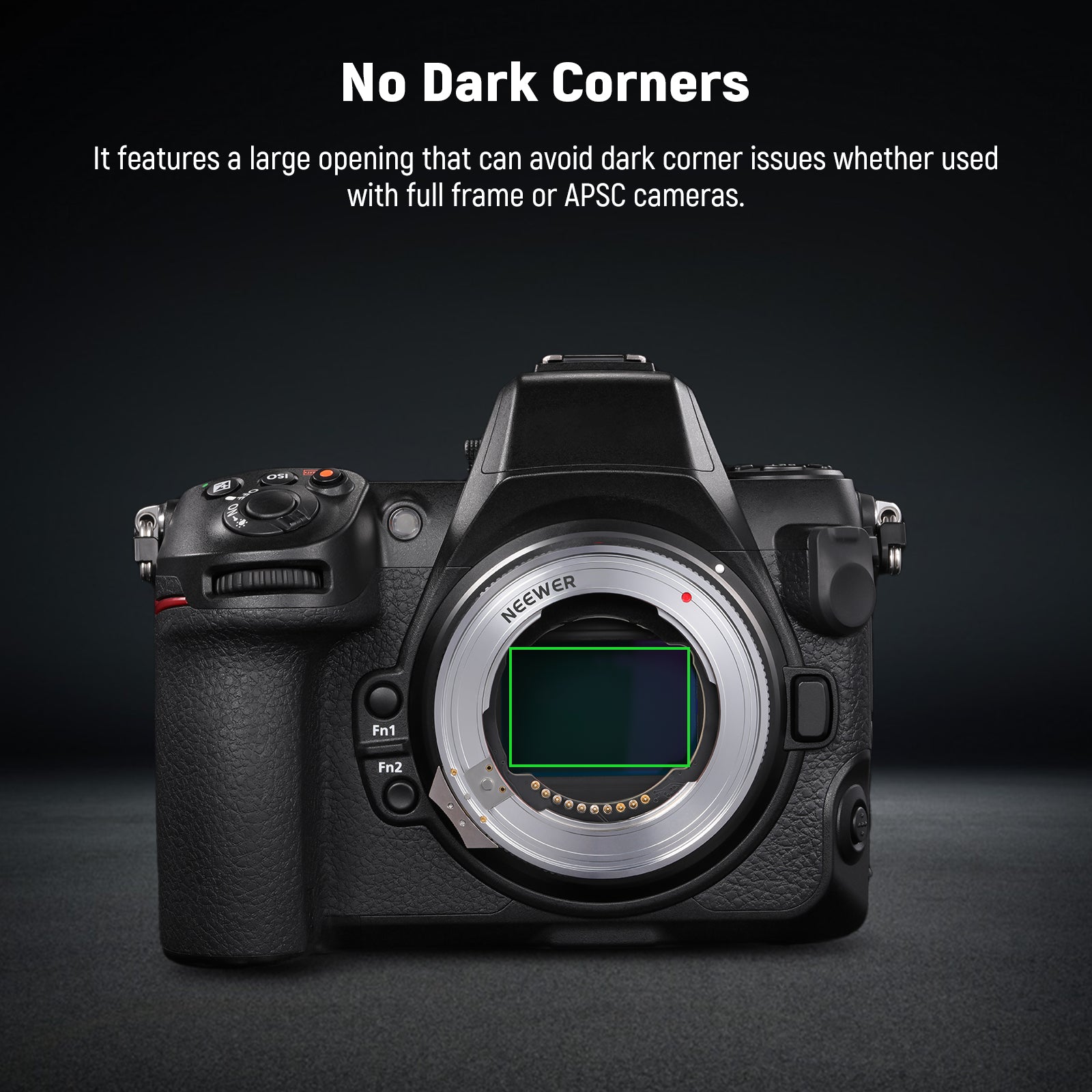 NEEWER NW ETZ PRO FE to Z Mount Lens Adapter - Compatible with Sony E Mount Lenses to Nikon Z Cameras - Perfect for Photography, Videography & Travel Shooting
