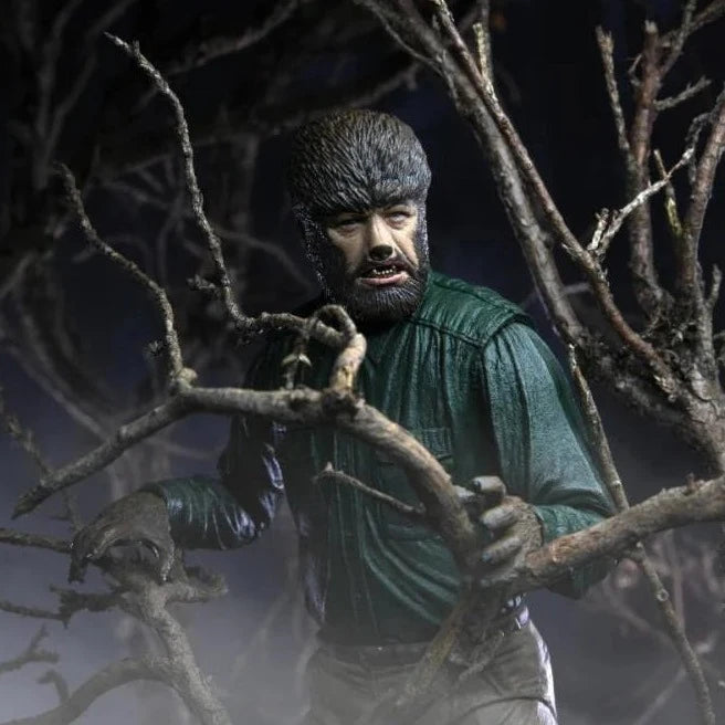 Universal Monsters Ultimate The Wolf Man Action Figure - Classic Horror Collectible for Fans, Halloween Decor, Movie Night Props