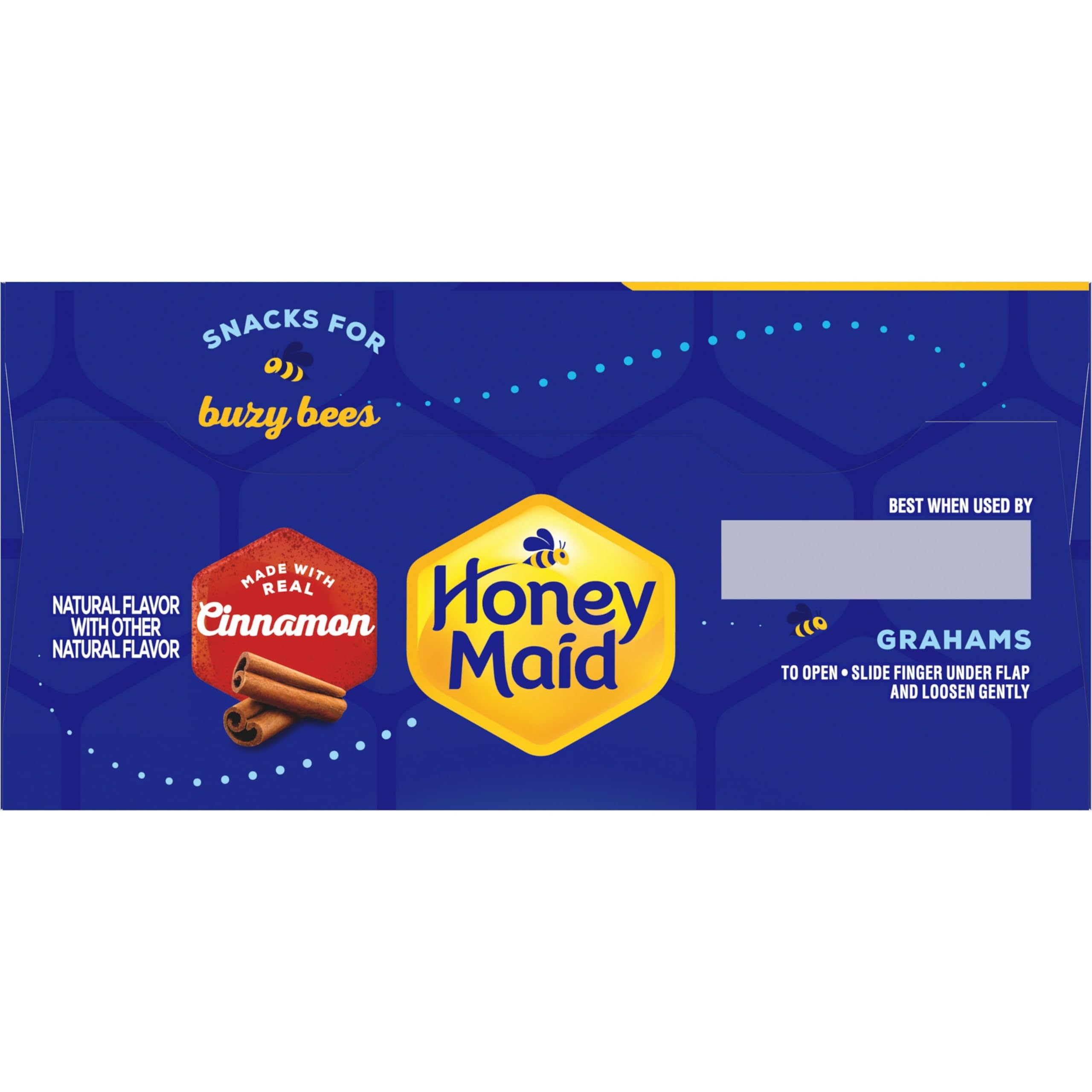 Honey Maid Cinnamon Graham Crackers - 12 Pack (14.4 oz Each) | Bulk Snacks for School Lunch, Office, Parties & Camping | Crunchy Cinnamon Flavored Cookies for Kids & Adults