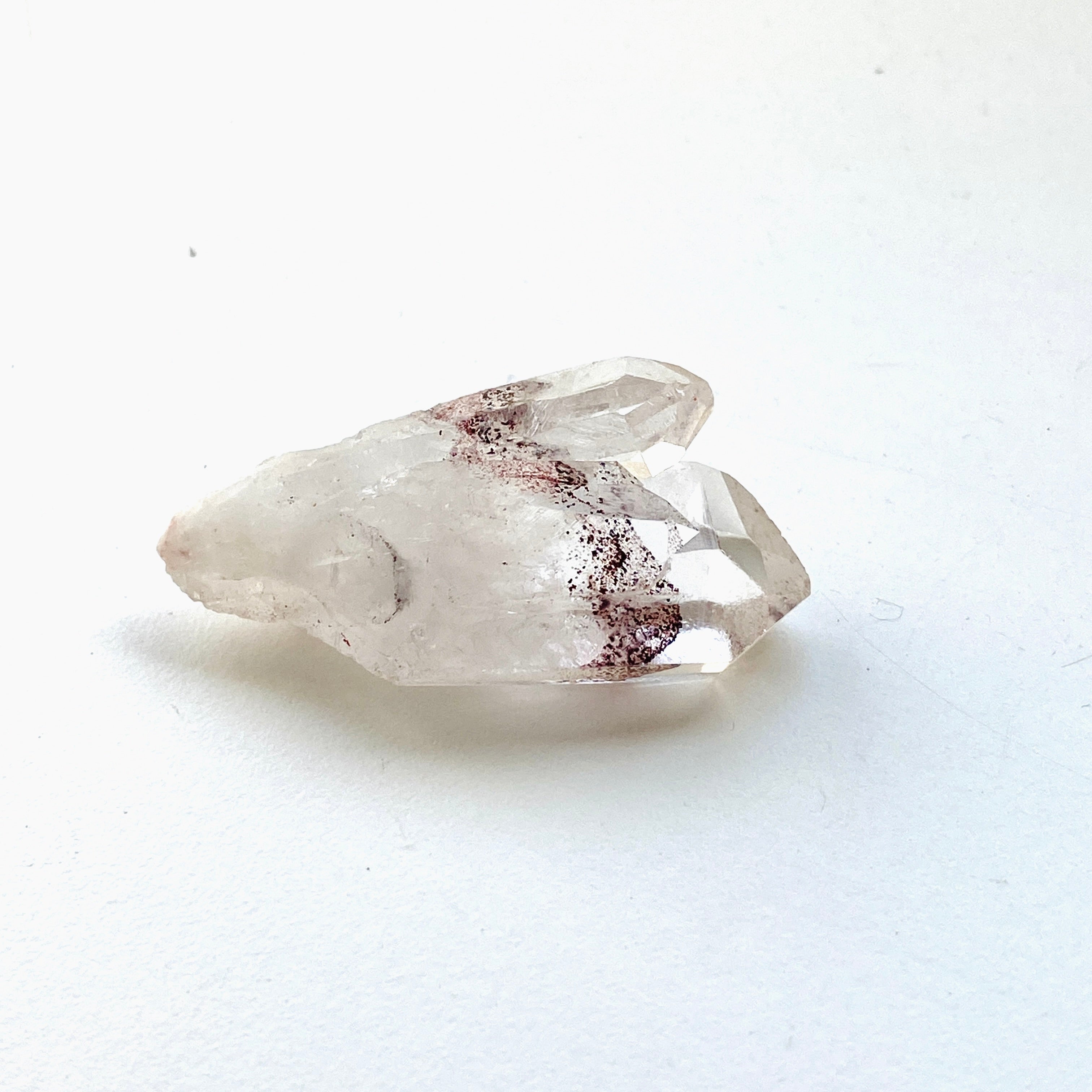 Premium Fire Quartz Phantom Crystal - 22g, 51x26mm (INFQ 02) - Perfect for Meditation, Energy Healing & Spiritual Decor