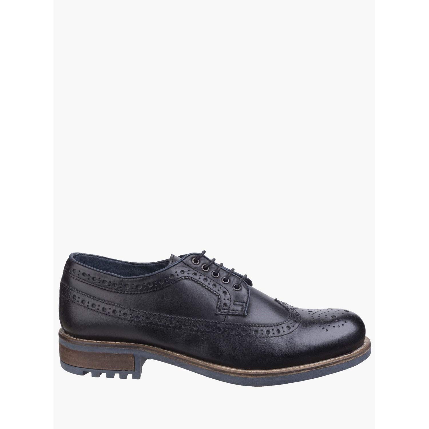 Men's Poplar Brogue Leather Dress Shoes - Classic Oxford Style for Formal & Business Wear - Perfect for Weddings, Office & Special Occasions