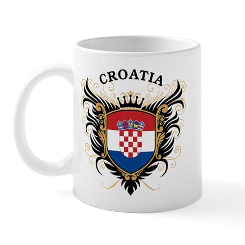 White - Croatia Mug